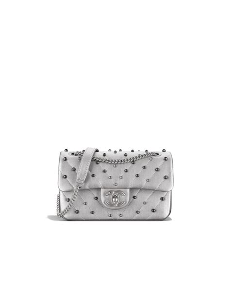 borsa chanel argento|borse Chanel sito ufficiale.